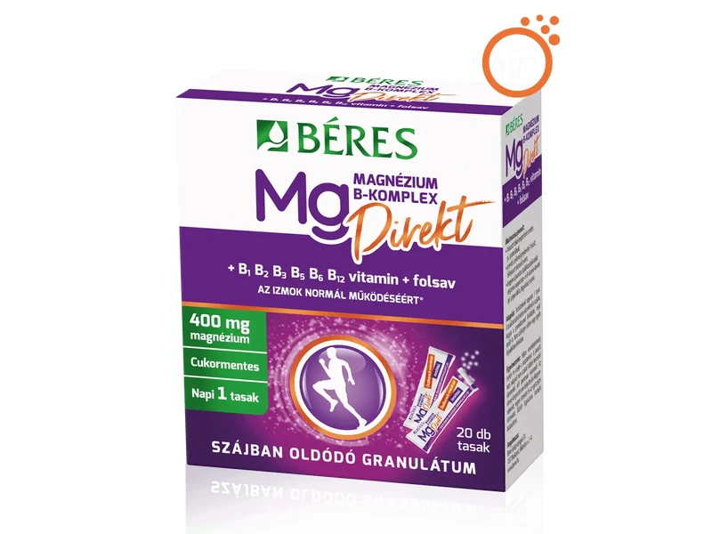 Béres MgB-Komplex Direkt szájban oldódó gran.20adag
