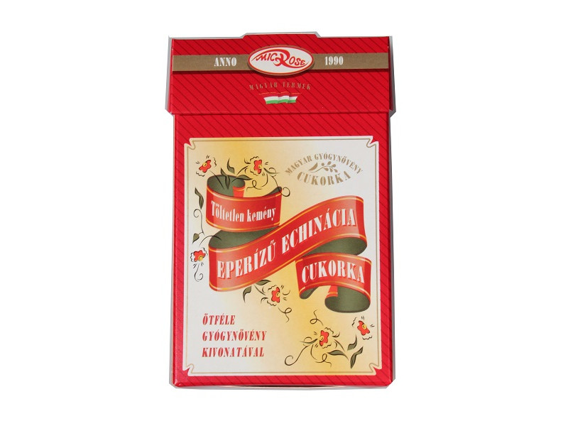 Bíborszínű kasvirág eperízű cukorka 75 g