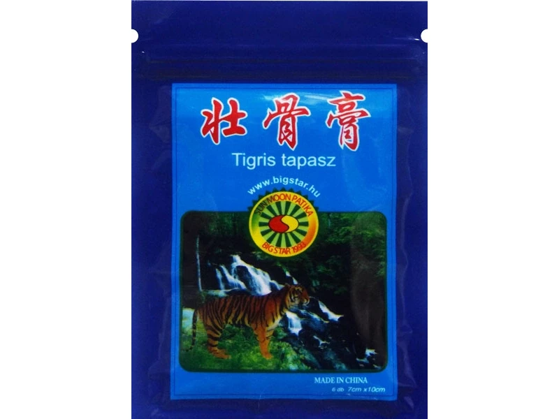 Big Star Tigris Tapasz 6 db