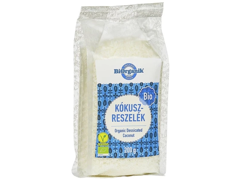 Bio Kókuszreszelék 0,2kg Biorganik