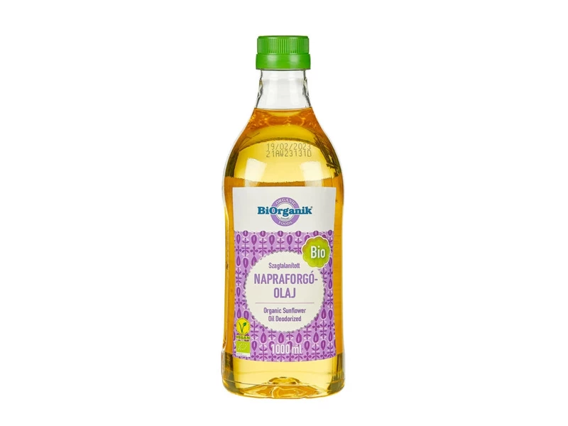 BiOrganik BIO napraforgó olaj szagtalanított 1000ml