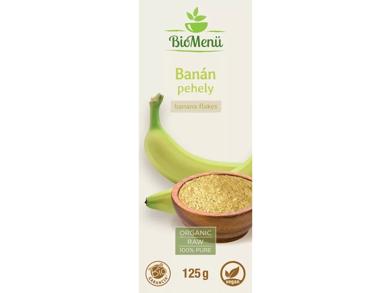 Biomenü BIO BANÁN Pehely 125 g
