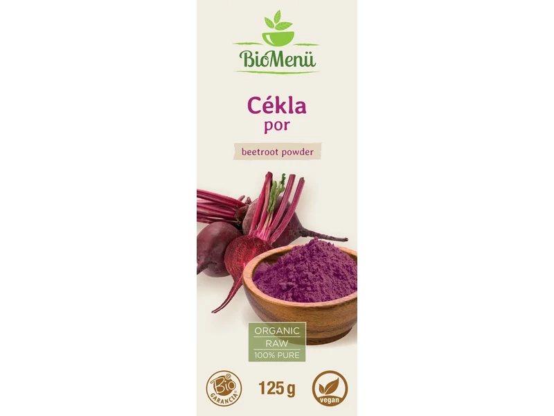 BioMenü Bio cékla por 125 g