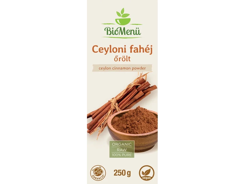 BioMenü BIO őrölt ceyloni FAHÉJ 250 g