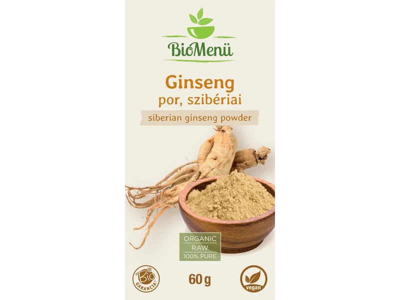 BioMenü BIO szibériai GINSENG por 60 g