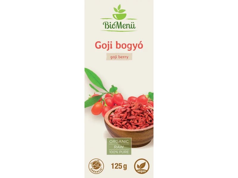 Biomenü BIO Goji bogyó 125 g