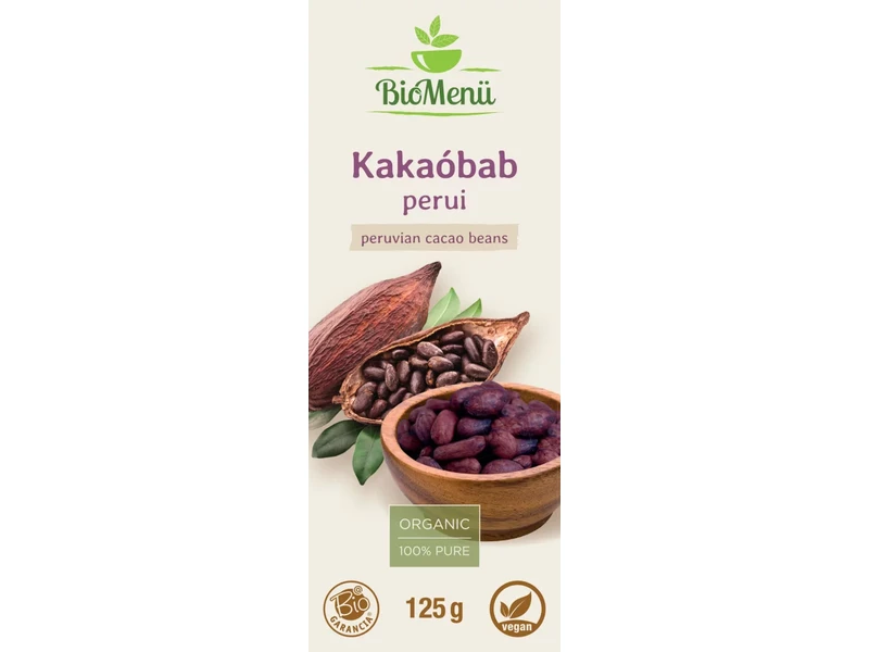 BioMenü BIO perui KAKAÓBAB 125 g