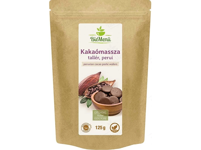 BioMenü BIO KAKAÓMASSZA tallér perui 125 g