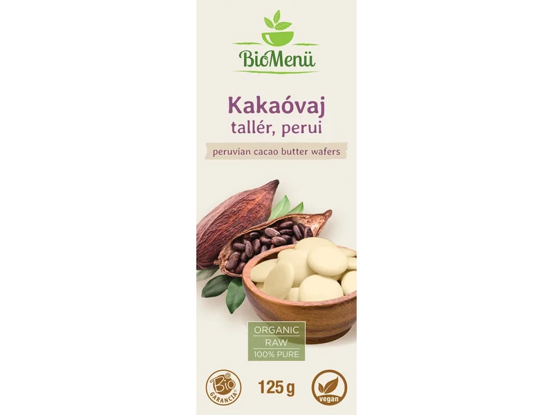 BioMenü BIO KAKAÓVAJ tallér perui 125 g