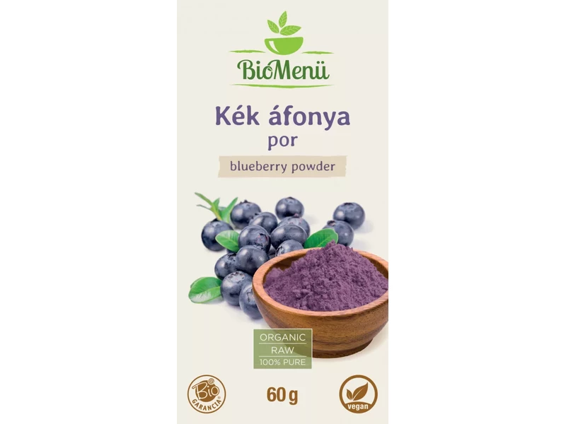 BioMenü BIO KÉKÁFONYA kivonat por 60 g