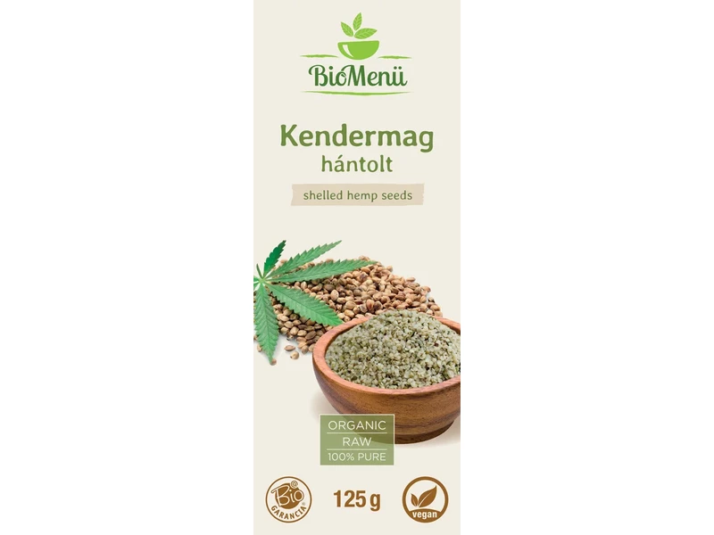 BioMenü BIO KENDERMAG hántolt 125 g