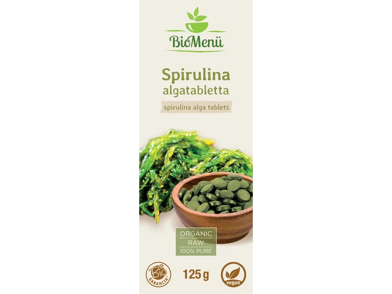 BioMenü BIo Spirulina tabletta 125g