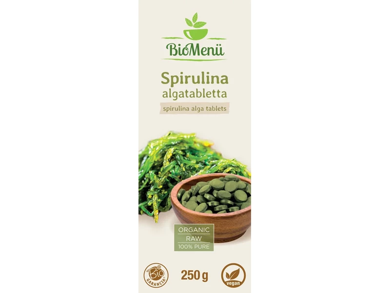 BioMenü BIO SPIRULINA tabletta 250 g