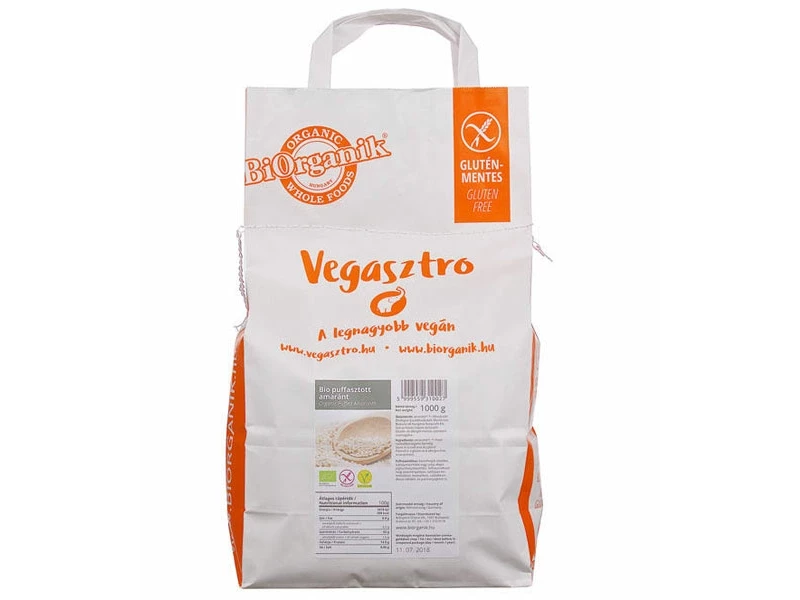 BiOrganik BIO puffasztott amarant 1kg GASZTRO