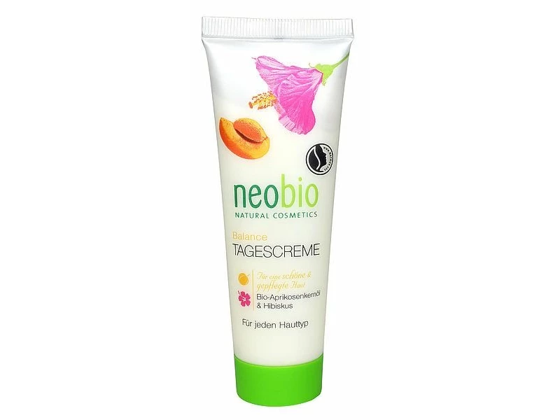 Neobio nappali krém sárgabarackmag olajjal és hibiszkusszal 50ml