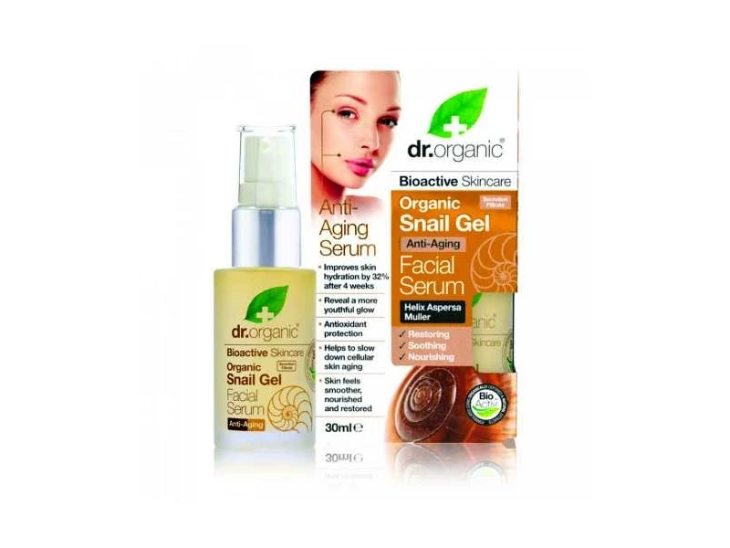 Bioaktív CSIGAGÉL arcápoló szérum 30ml (Dr. Organic)