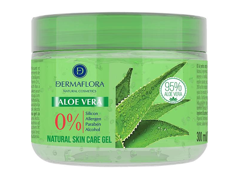 Dermaflora 0% Aloe vera gél 300ml