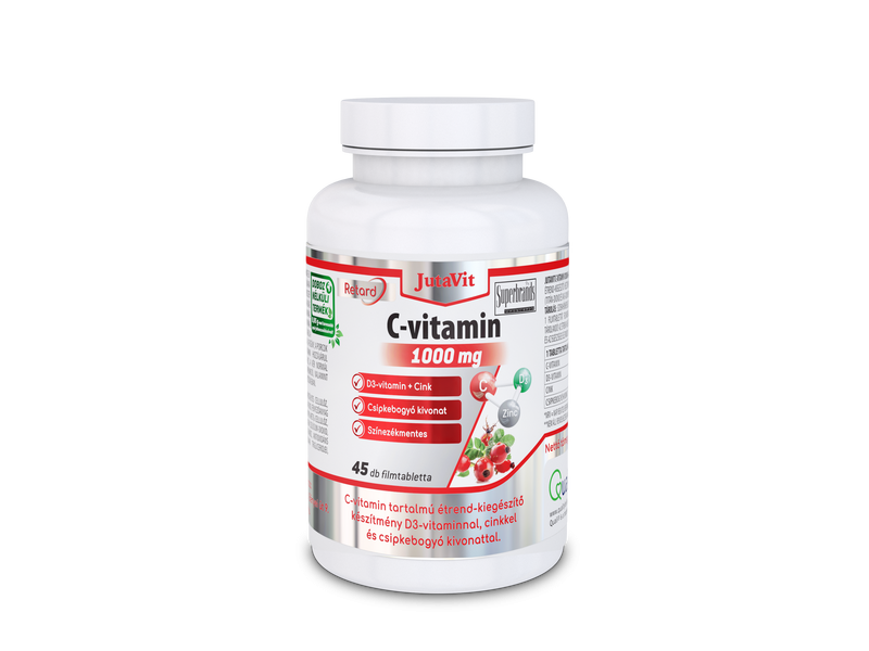 JutaVit C-vitamin 1000mg +D3 vitamin 45db