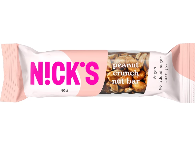 Nick's VEGÁN mogyorós csoki, cukor- és gluténmentes 40g