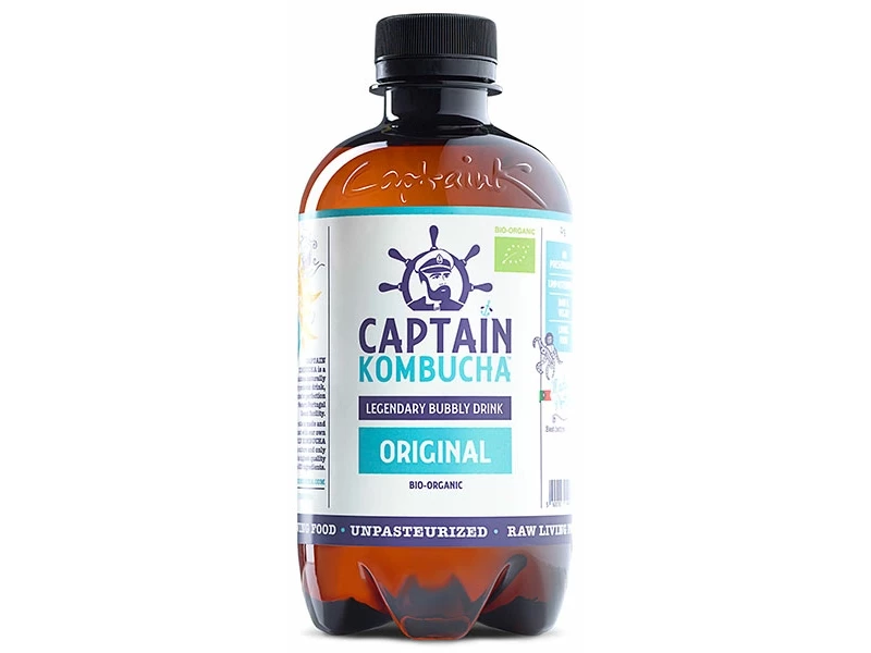 Captain Kombucha élőflórás ital Bio 400ml