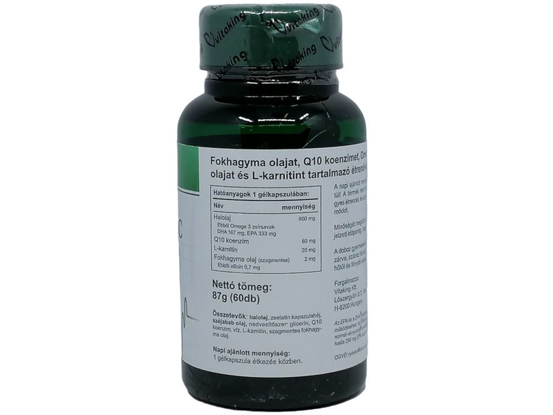 VK Cardiolic Q10+Omega+L-car+Garlic 60db
