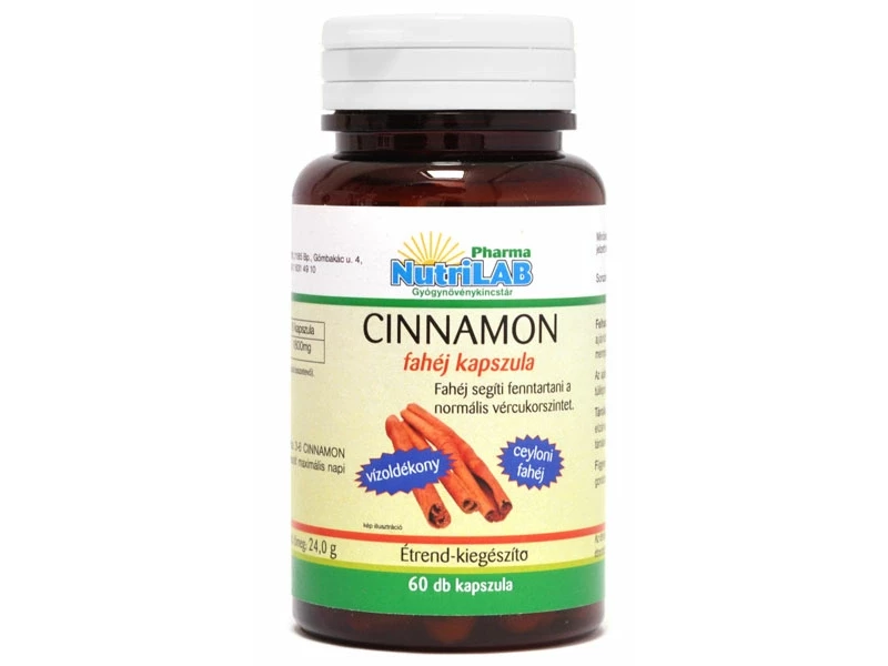 NB Cinnamon fahéj kapszula 60db