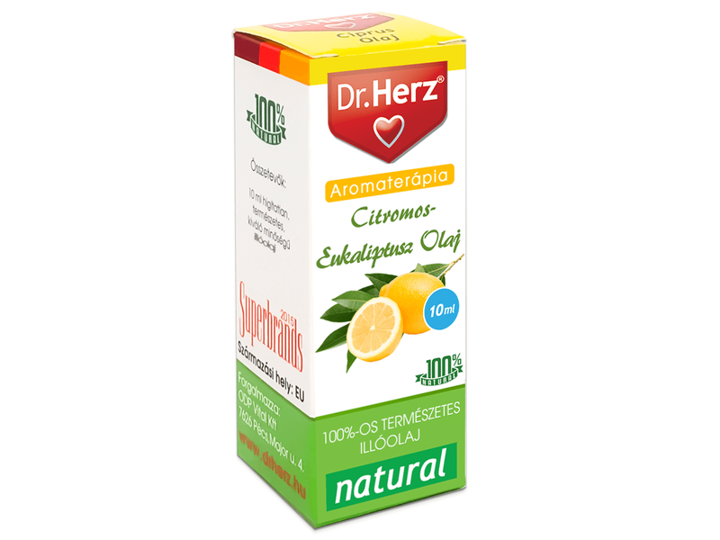 DR Herz Citromos-eukaliptusz illóolaj 10ml