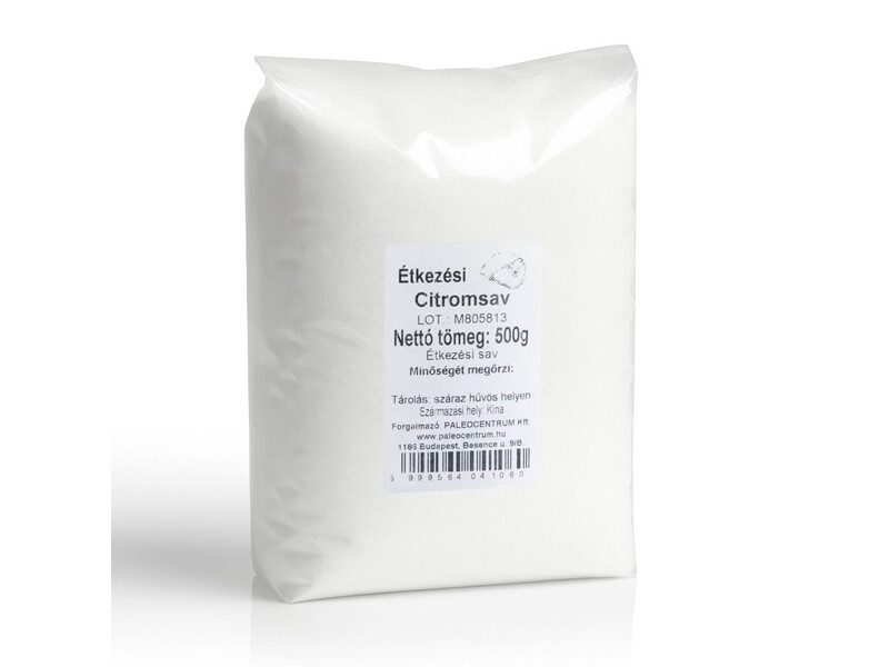 Paleocentrum Étkezési citromsav 500g