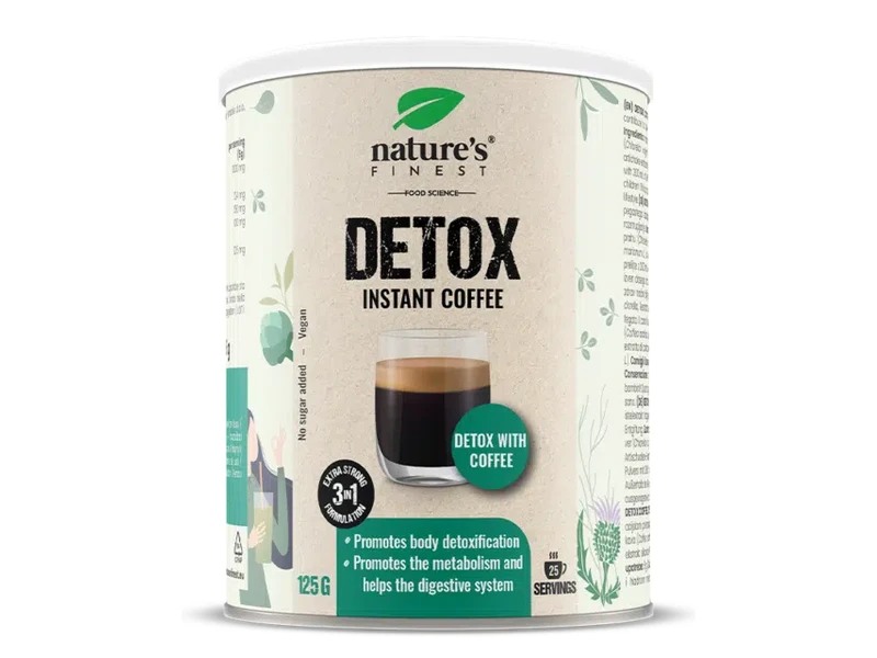 Nature's Finest Méregtelenítő kávé (Detox Coffee) 125g