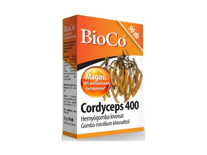 BioCo Cordyceps tabletta 90db 400mg