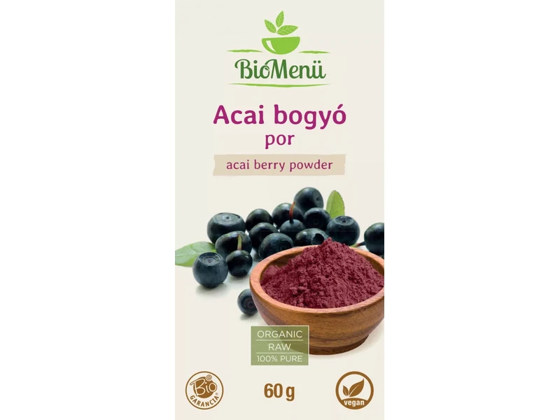 BioMenü BIO ACAI bogyó kivonat por 60 g