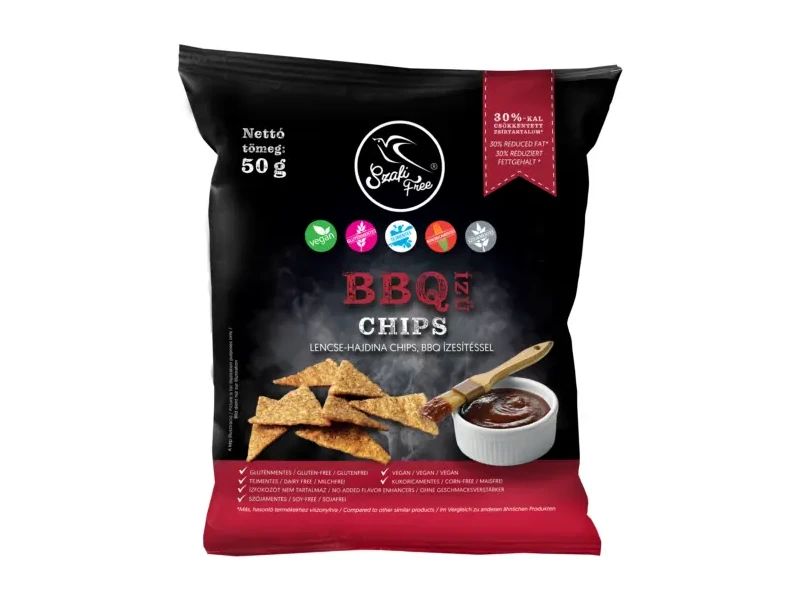 Szafi Free BBQ ízű chips (gluténmentes) 50 g