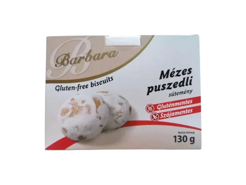 Barbara Gluténmentes Mézes puszedli 130 g