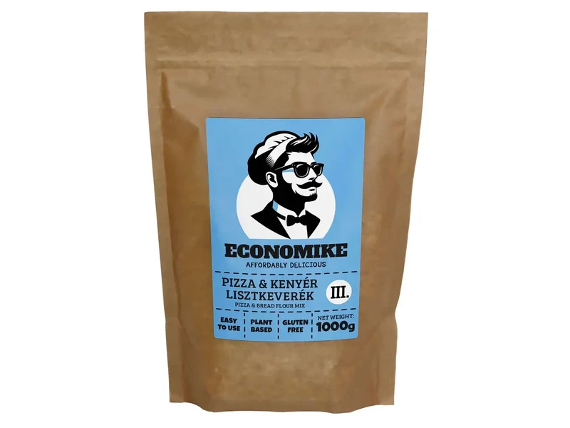Economike Pizza & Kenyér lisztkeverék (gluténmentes) 1000 g