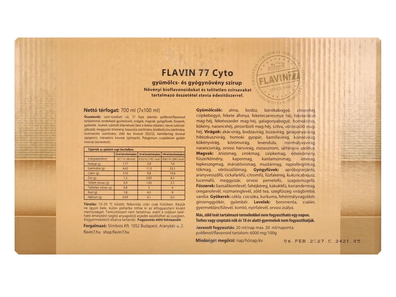 Flavin77 Cyto 7x100ml
