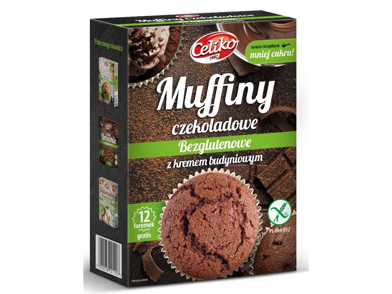 Celiko Gluténmentes Muffin Lisztkeverék Pudinggal 310g