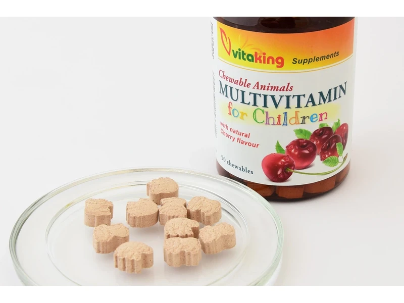 VK Gyerek meggyes rágótabletta 90db