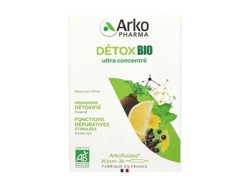 Arkofluids Bio Detox 20db ampulla