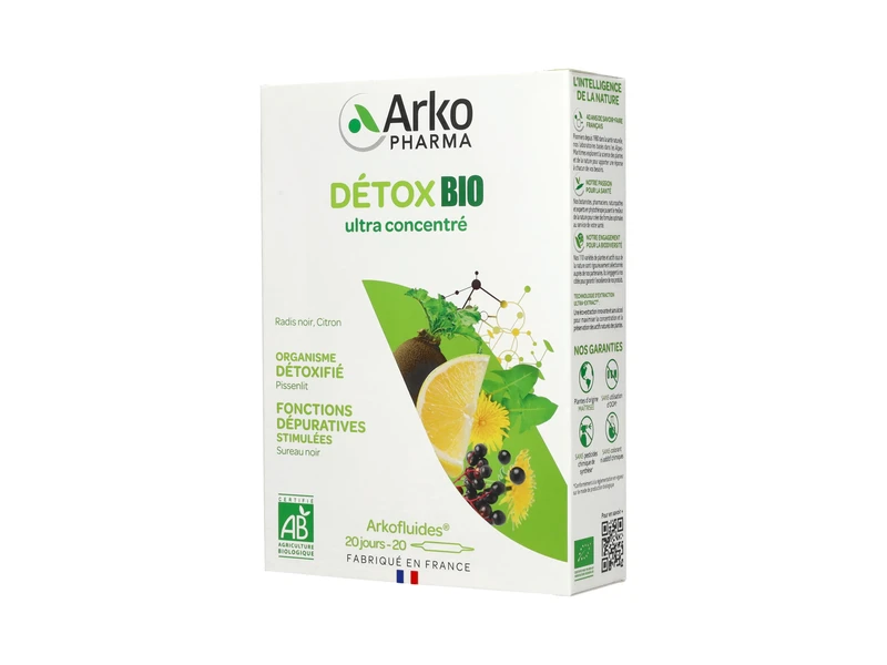 Arkofluids Bio Detox 20db ampulla