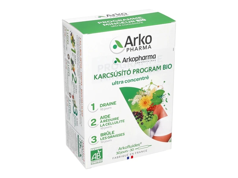 Arkofluids Bio Karcsúsító program 30db ampulla
