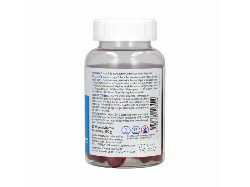 Forcapil Gumivitamin 60 db