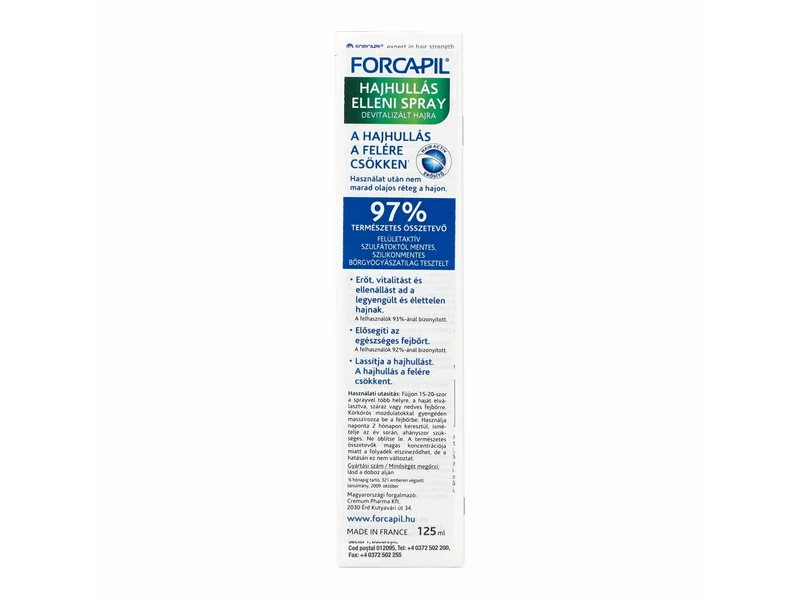Forcapil Spray Hajhullás Ellen 125ml