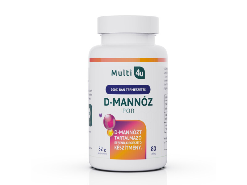 Multi4U D-Mannóz por 82 g 80 adag