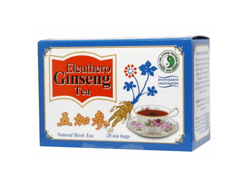 Eleuthero Ginseng zöld teafilter 20 db (Dr.Chen)