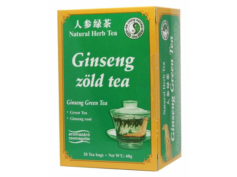 Ginseng zöld teafilter 20 db (Dr.Chen)