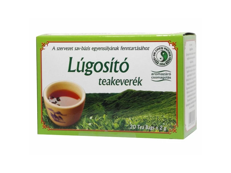 Lúgosító teakeverék 20 db filter (Dr. Chen)