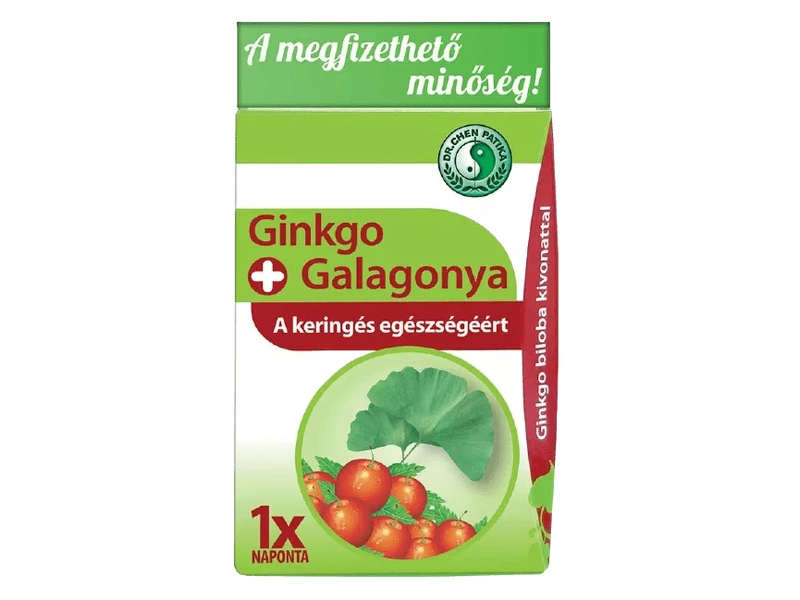 Dr. Chen Ginkgo galagonya kapszula C-vitaminnal 30 db