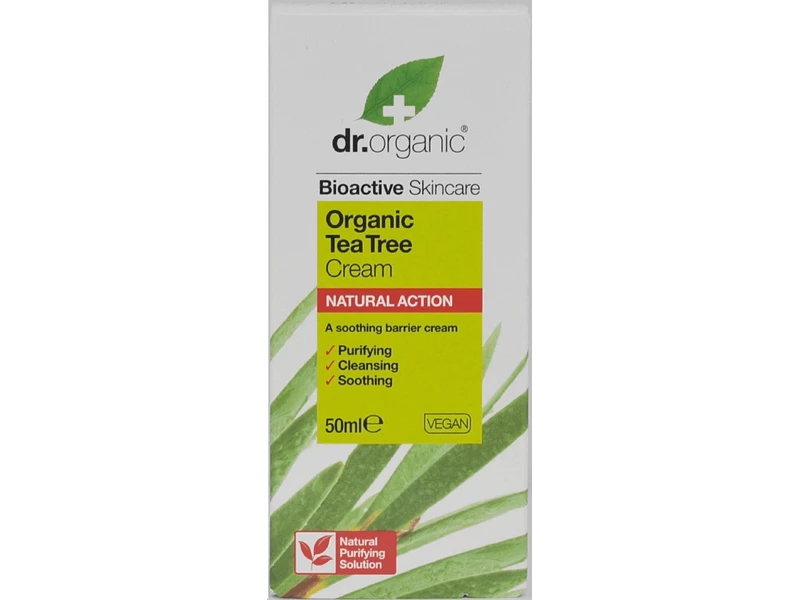 Dr. Organic Bio Teafa antiszeptikus krém 50 ml