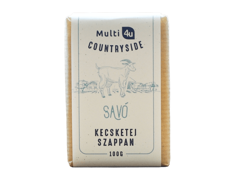 Multi 4U Countryside Kecsketej szappan savós 100g