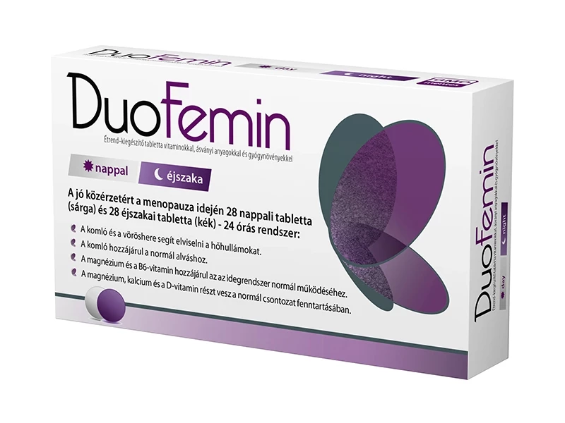 DuoFemin Étrend-kiegészítő tabletta 28db+28db